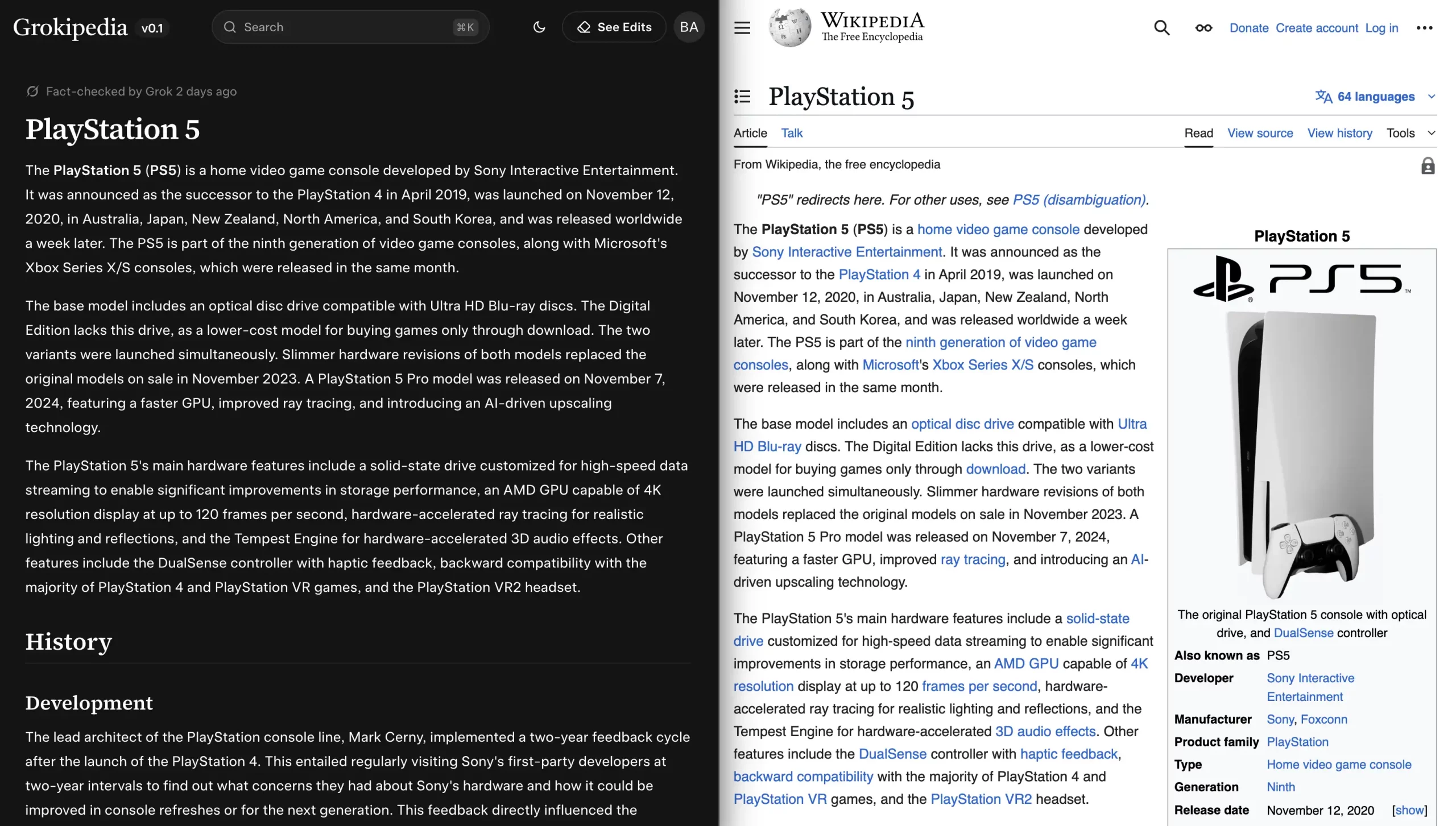 Information copy-pasted verbatim from Wikipedia