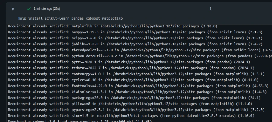 Installing dependencies