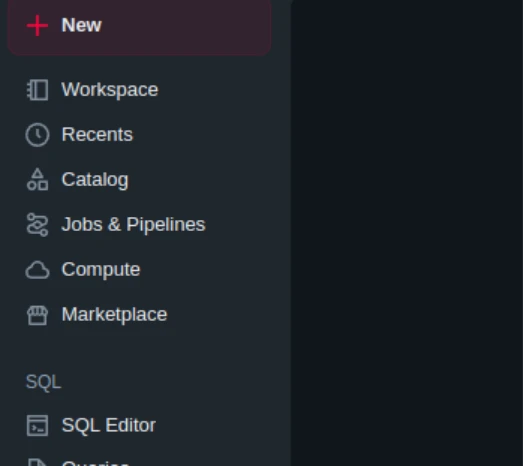 Navigating the sidebar