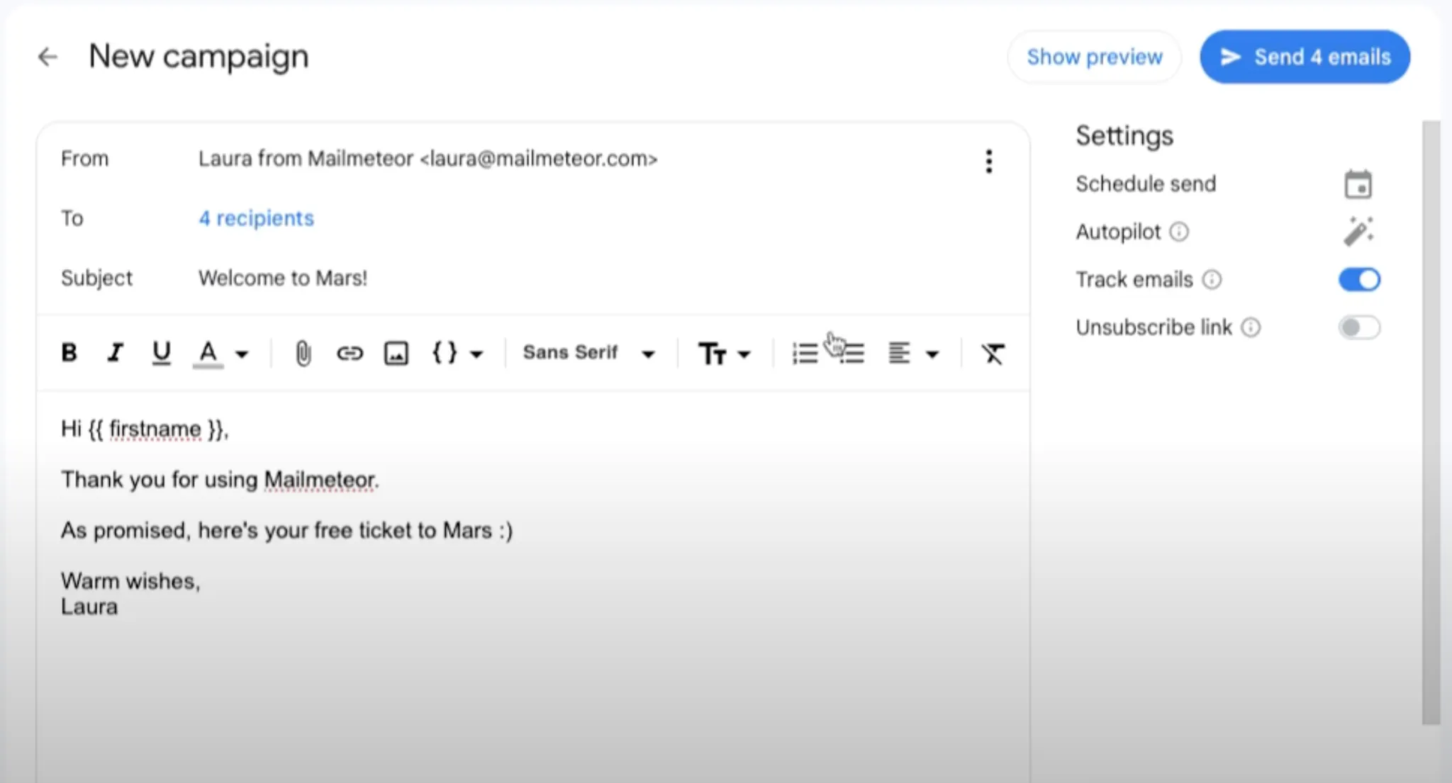 Mailmeteor