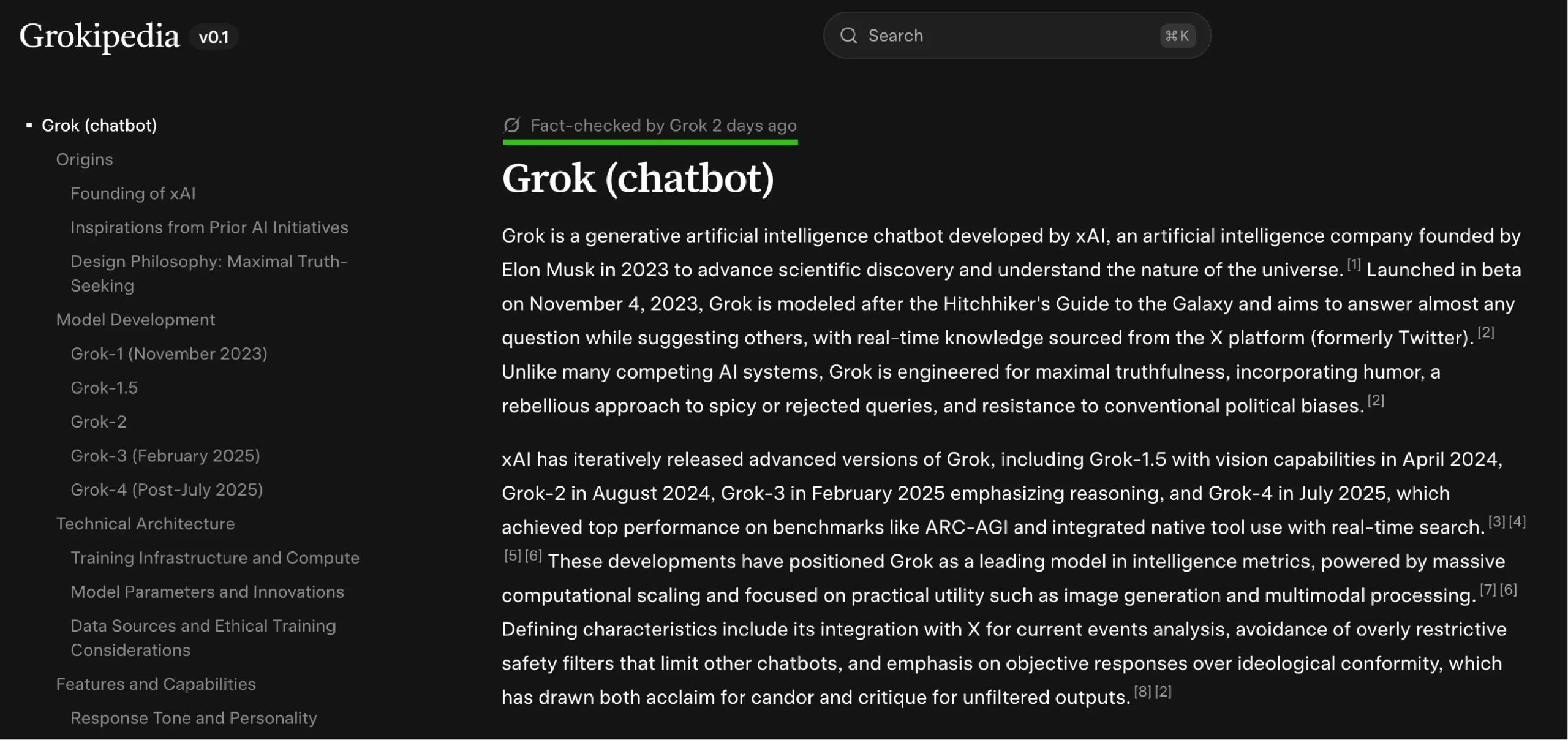 Fact-checked results