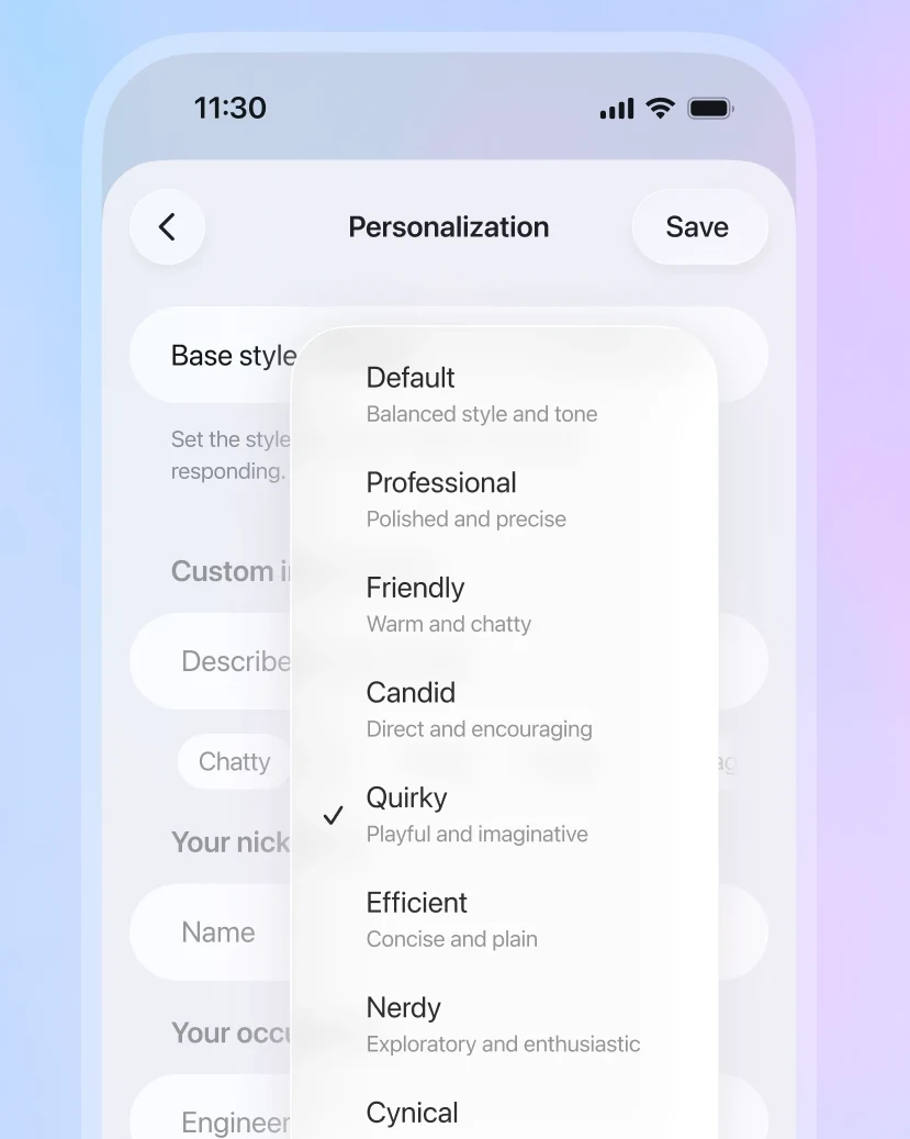 Making ChatGPT Feel More Like You