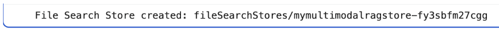 Creating a File Search Store | Gemini API File Search