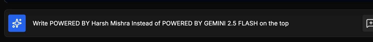 Gemini 3 pro fixing prompt