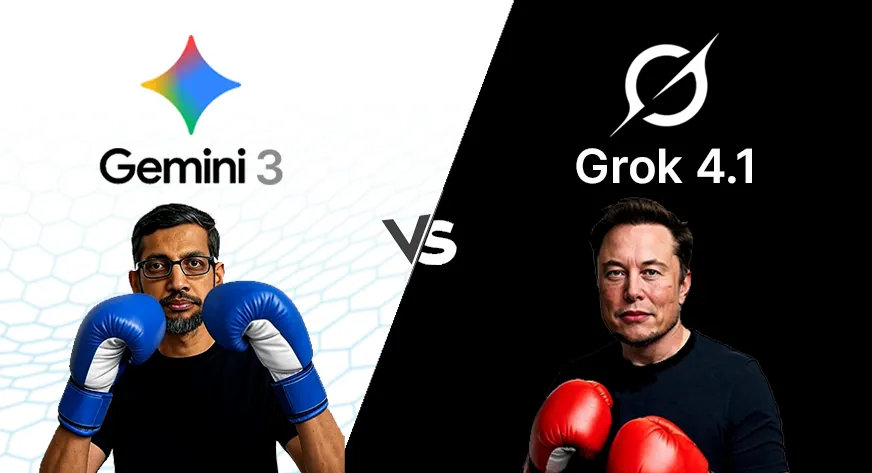 Gemini 3 vs Grok 4.1: The Best AI of 2025 is…