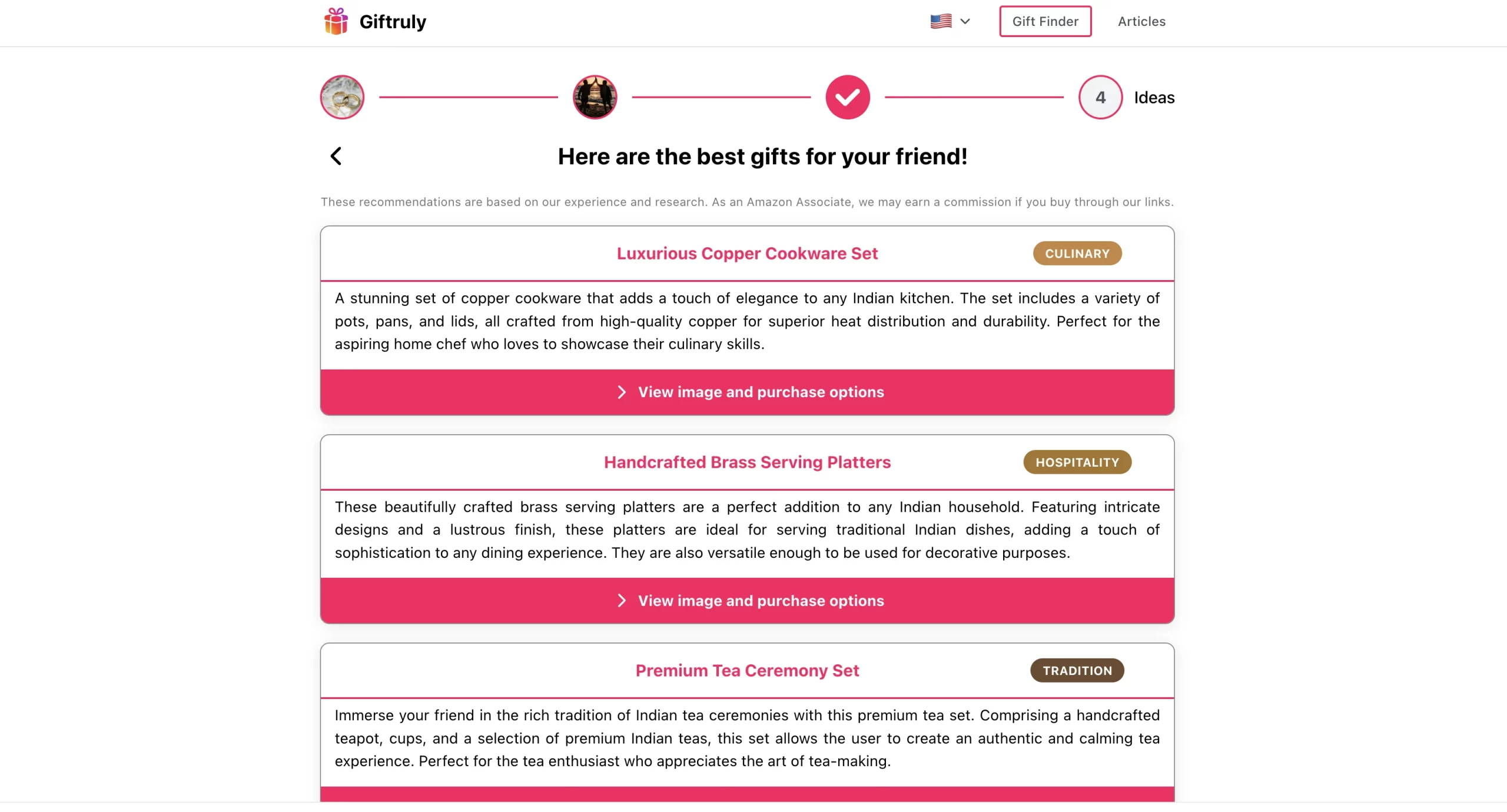 GiftRuly AI tool