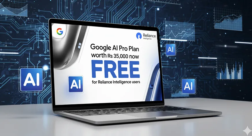 Jio Customers Get Free Google AI Professional Plan Value Rs 35,000 Jio Customers Get Free Google AI Professional Plan Value Rs 35,000