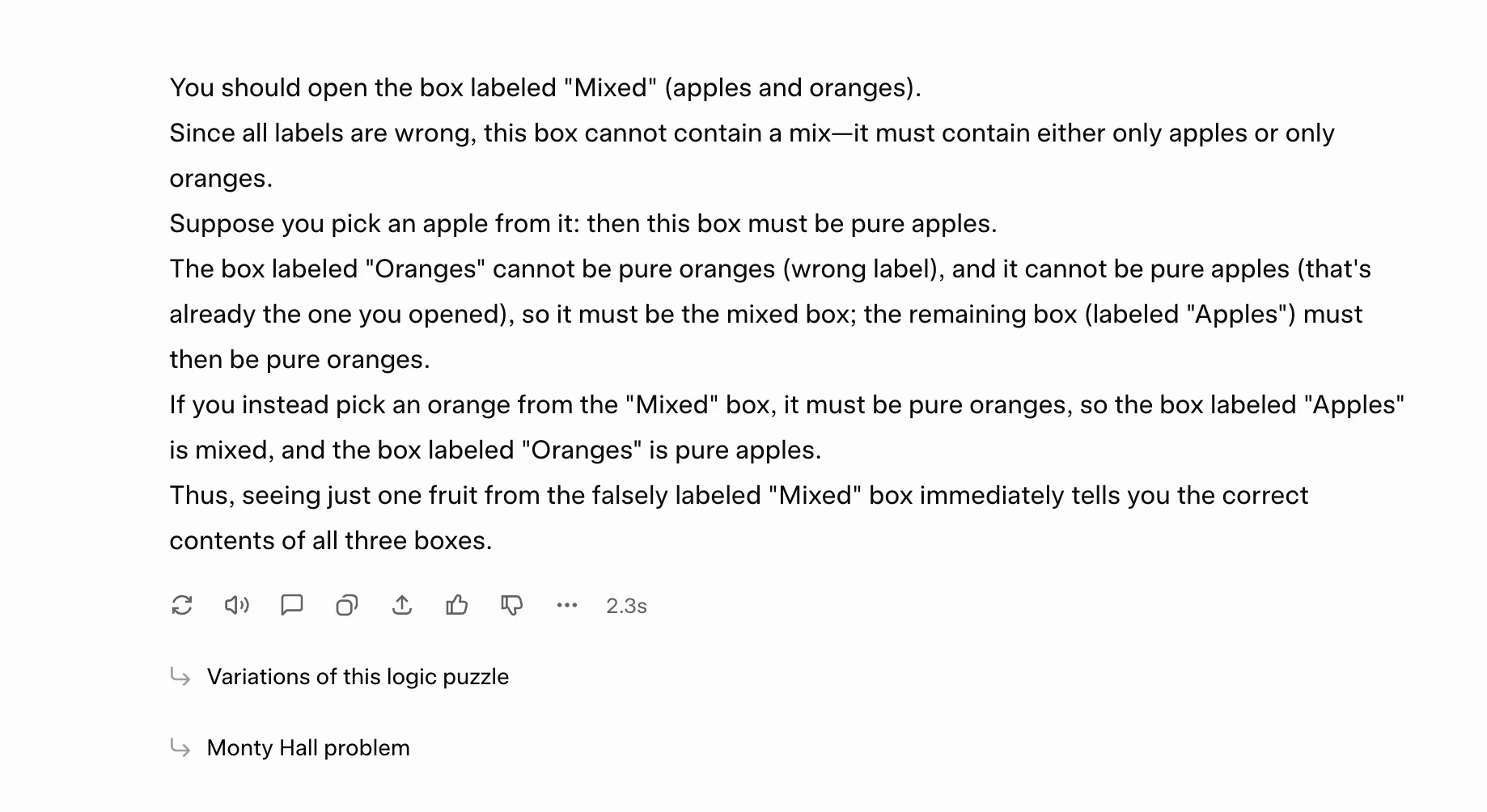 Grok 4.1 reasoning output