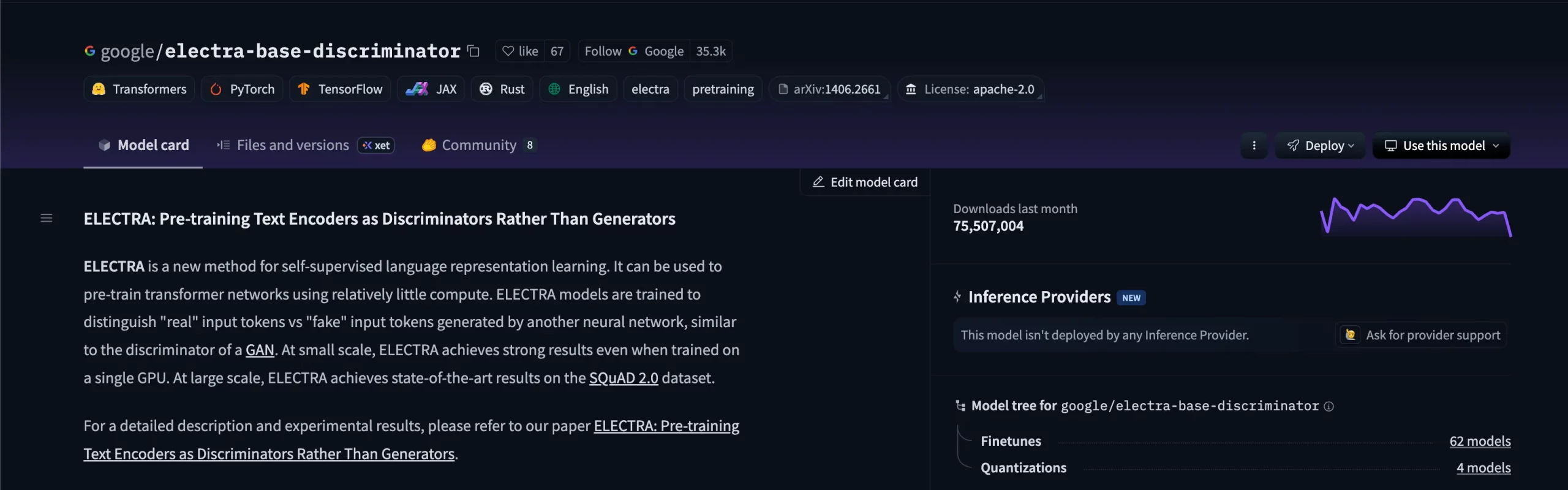 Electra base discriminator