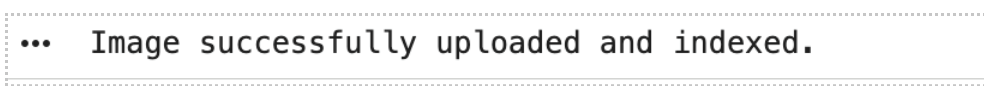 Upload an Image File for Multimodal Retrieval