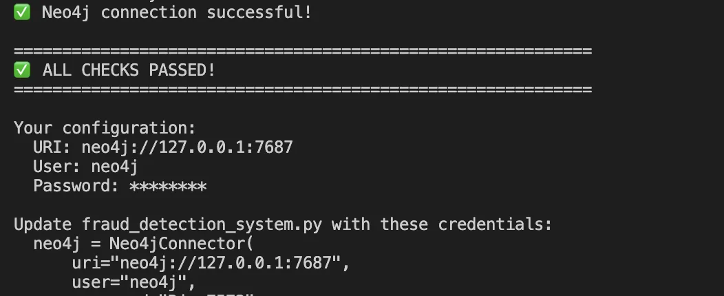 Neo4j connected successfully