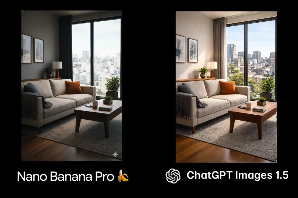 ChatGPT Image 1.5 vs Nano Banana Pro