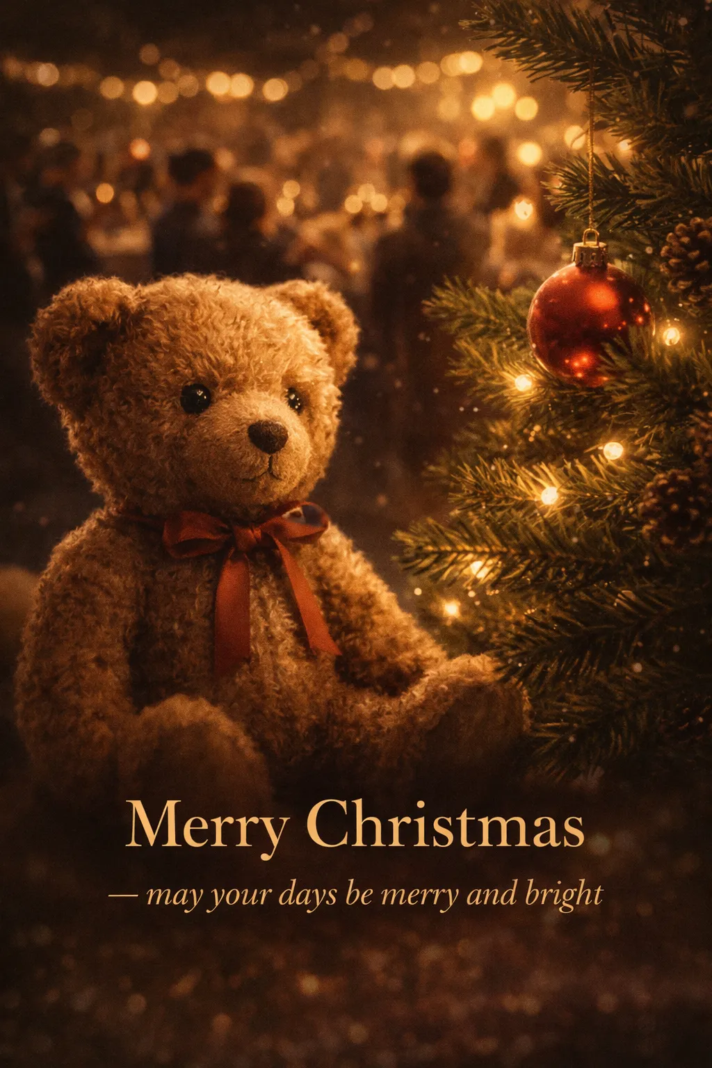 AI-generated christmas card