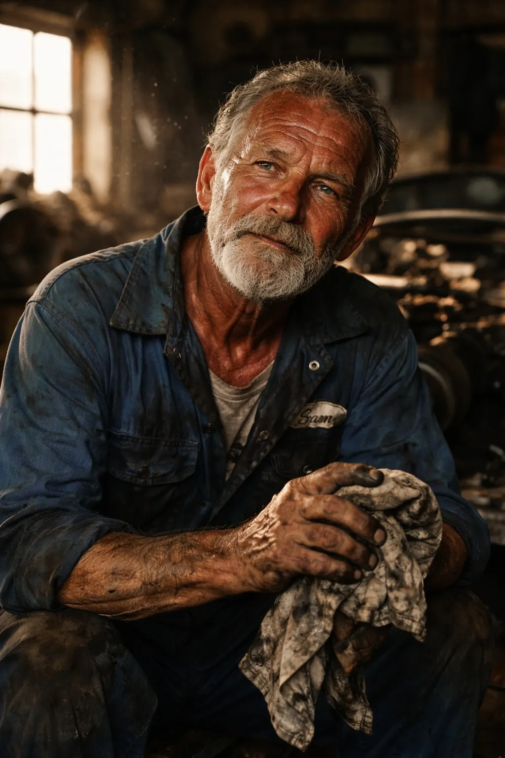 AI-Generated image of a mechanic