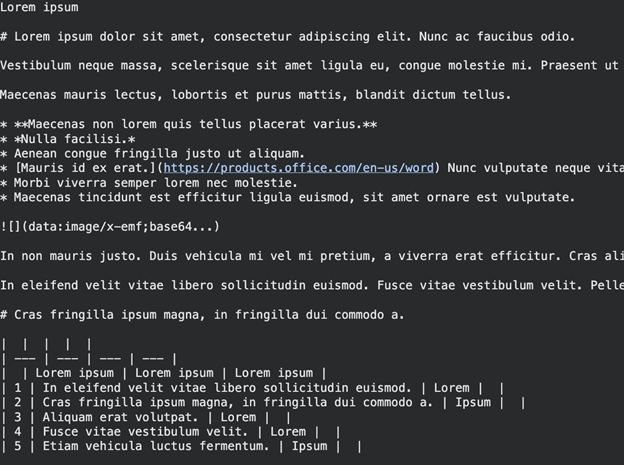 Converting MS Word Documents using Microsoft’s MarkItDown Library
