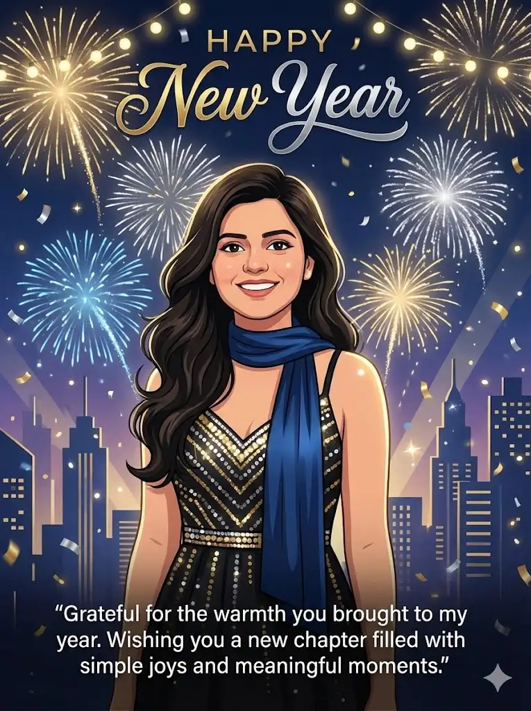 Personalized New Year Card Using Nano Banana Pro 
