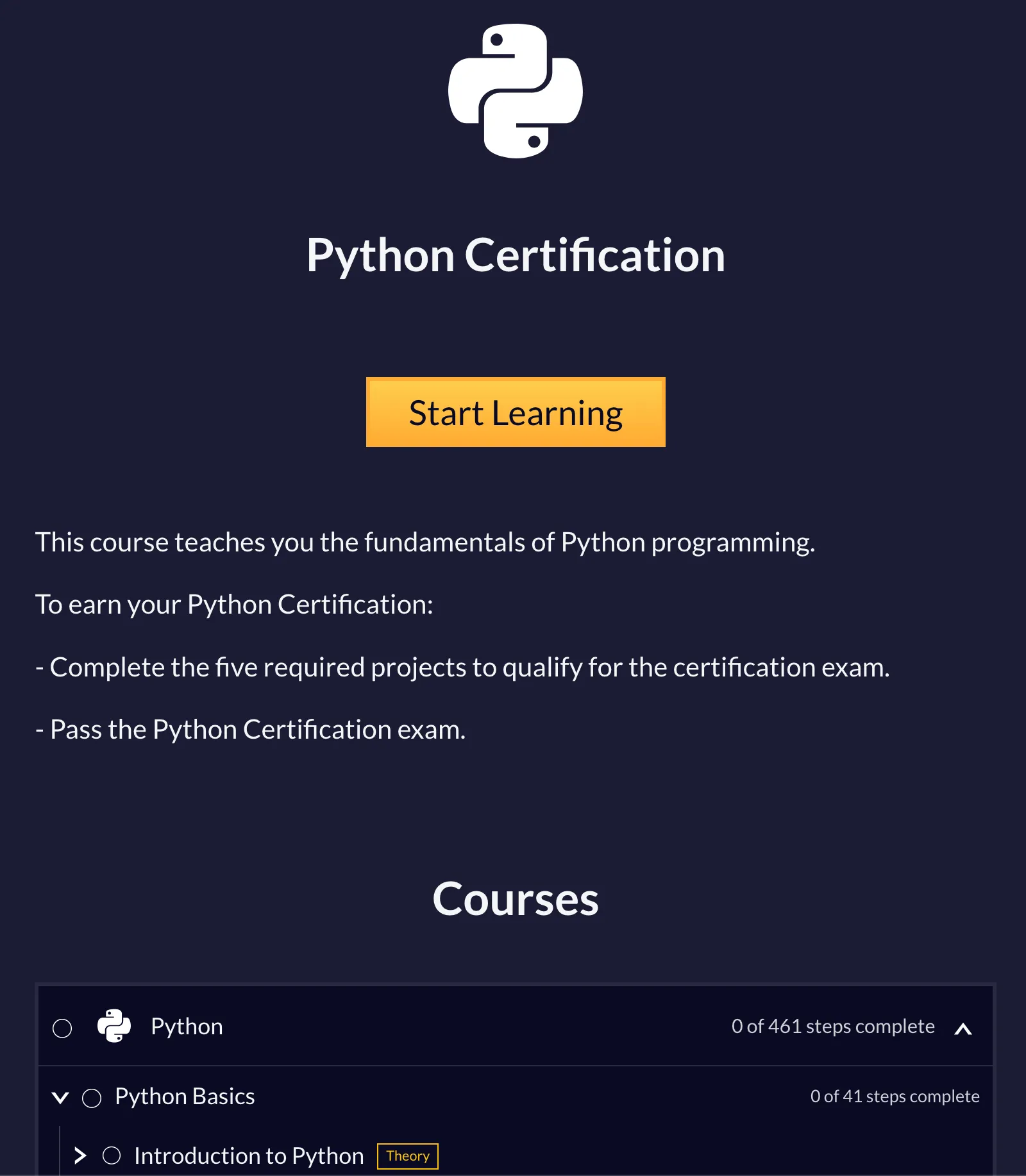 Python Projects - freeCodeCamp