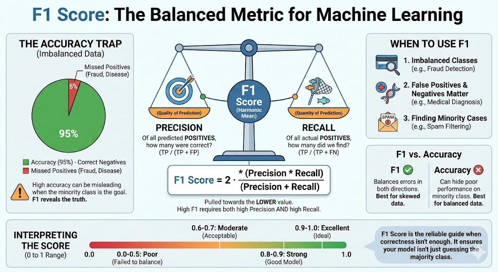 When Should You Use the F1 Score?