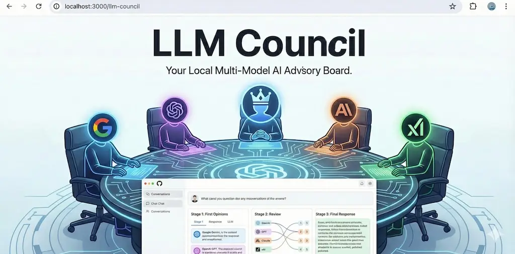 LLM Council by Andrey Kaparthy