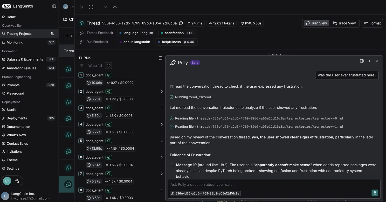 Thread-Level Content Analysis