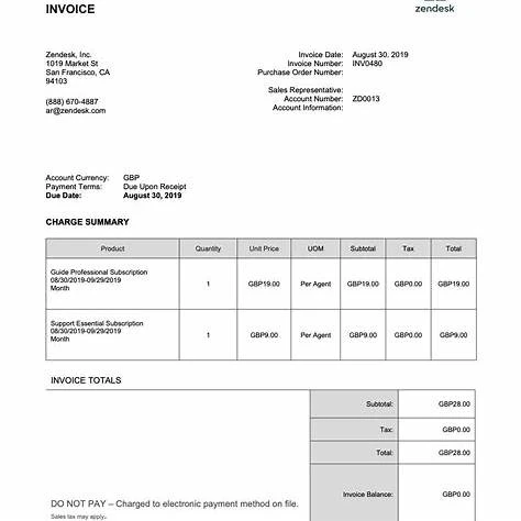 Invoice