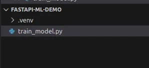 Trainieren eines einfachen ML-Modells