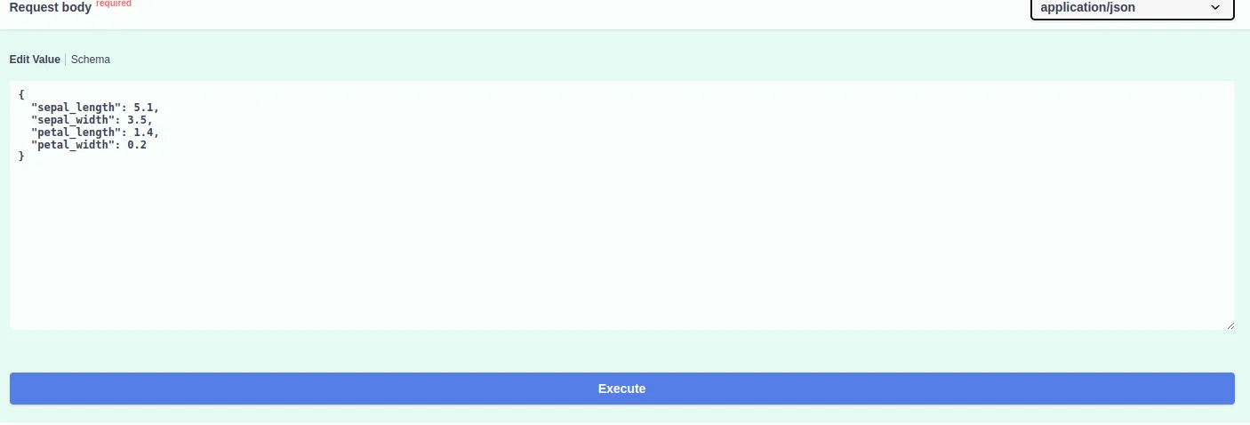 Verwendung des Vorhersageendpunkts