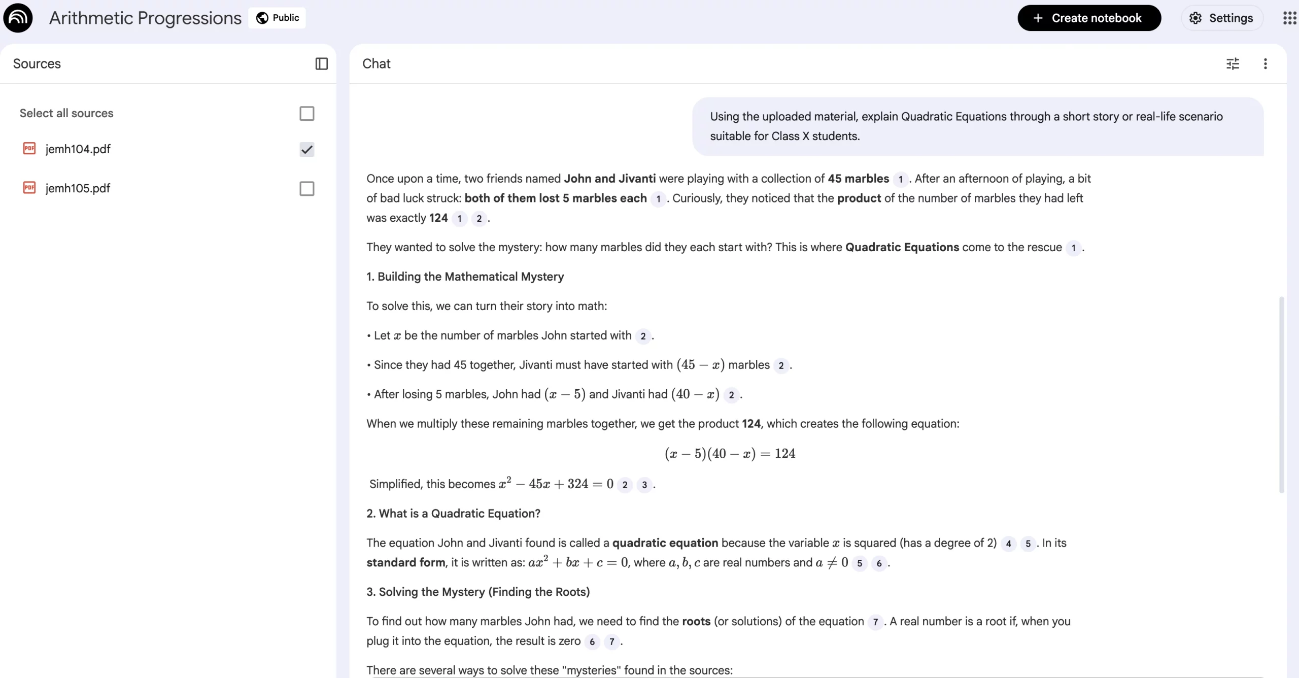 NotebookLM for teachers - different teaching style prompt