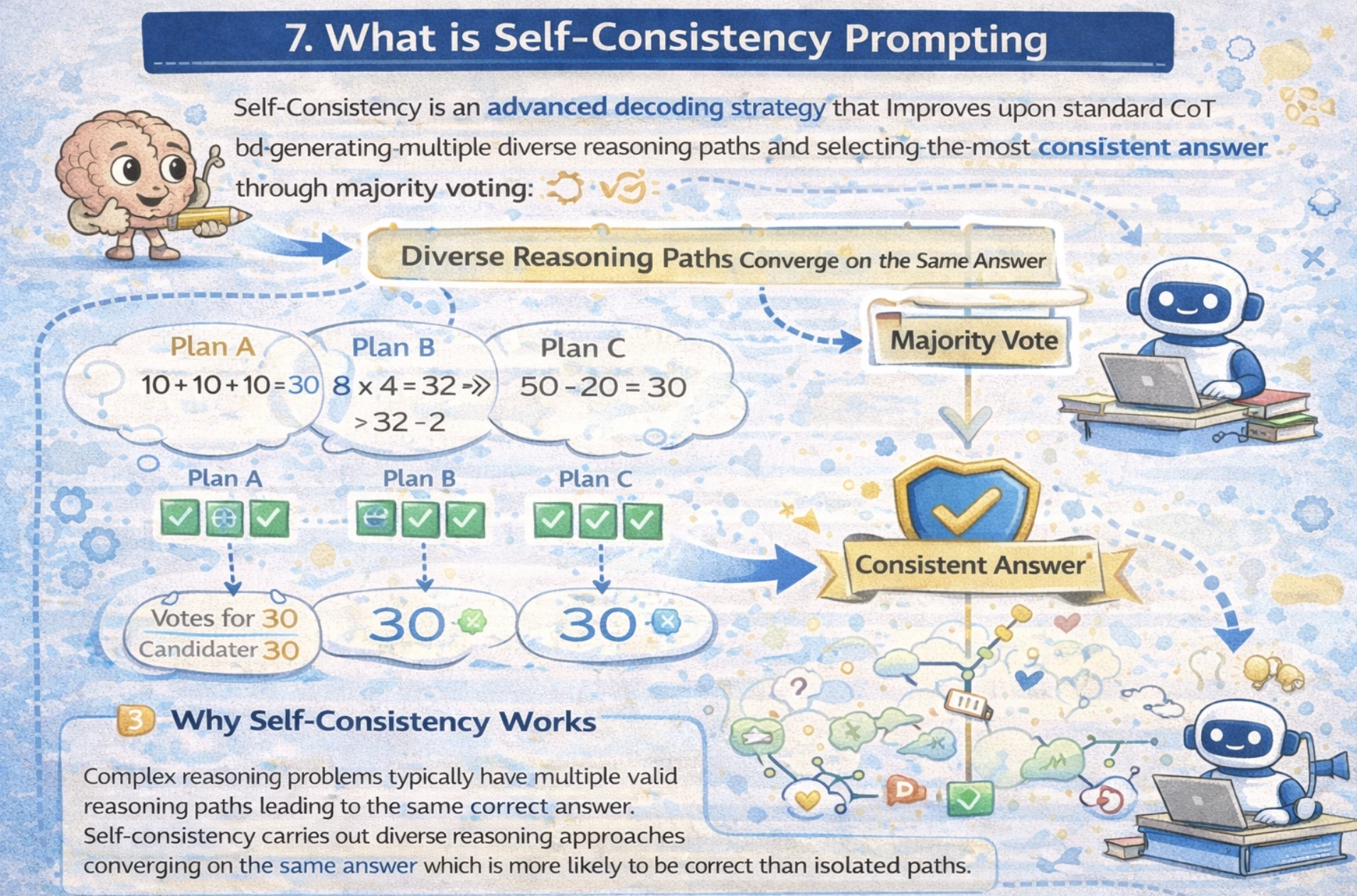 self consistency prompting