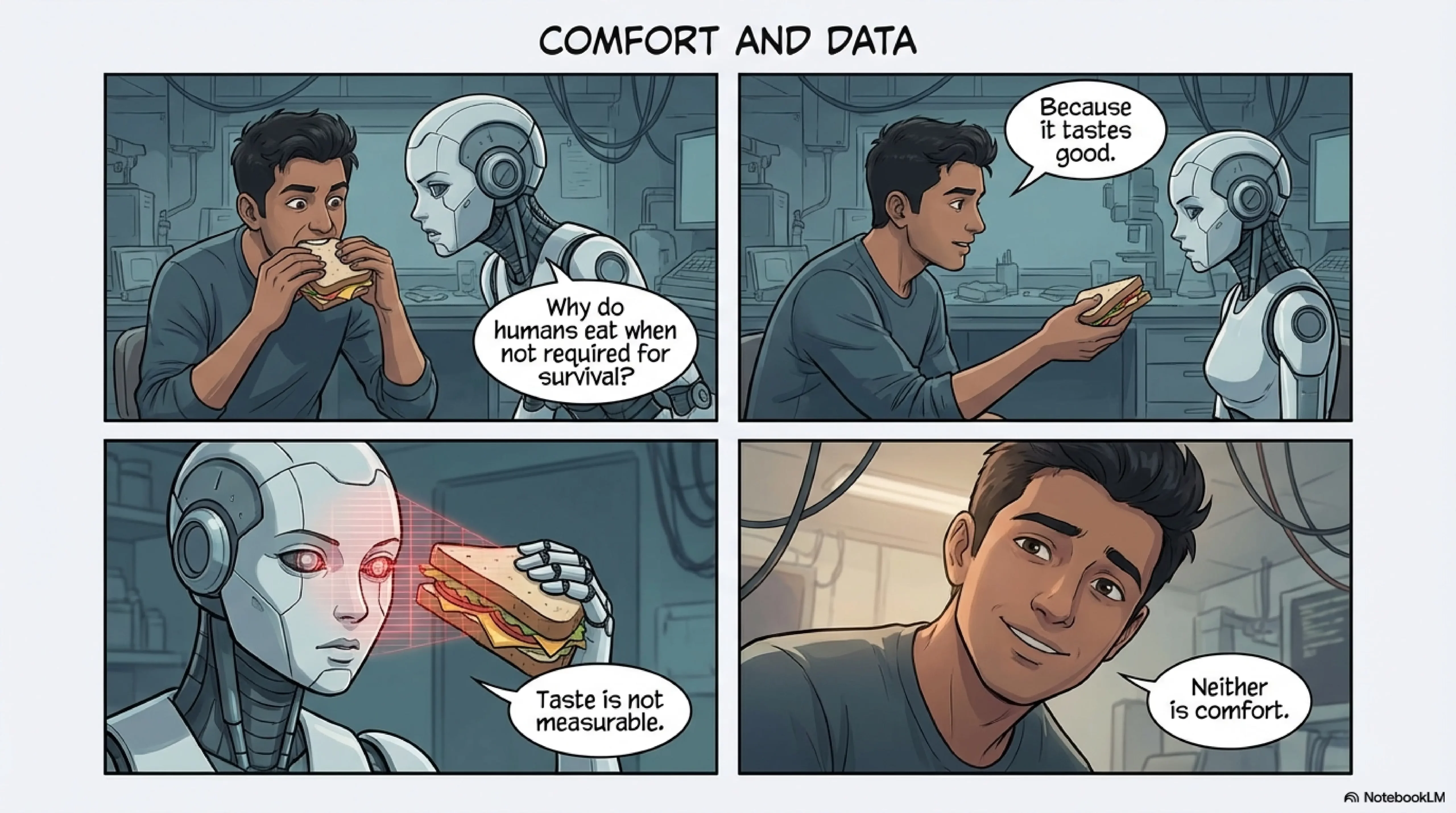 Creating comic using geminis and notebooklm - page 3