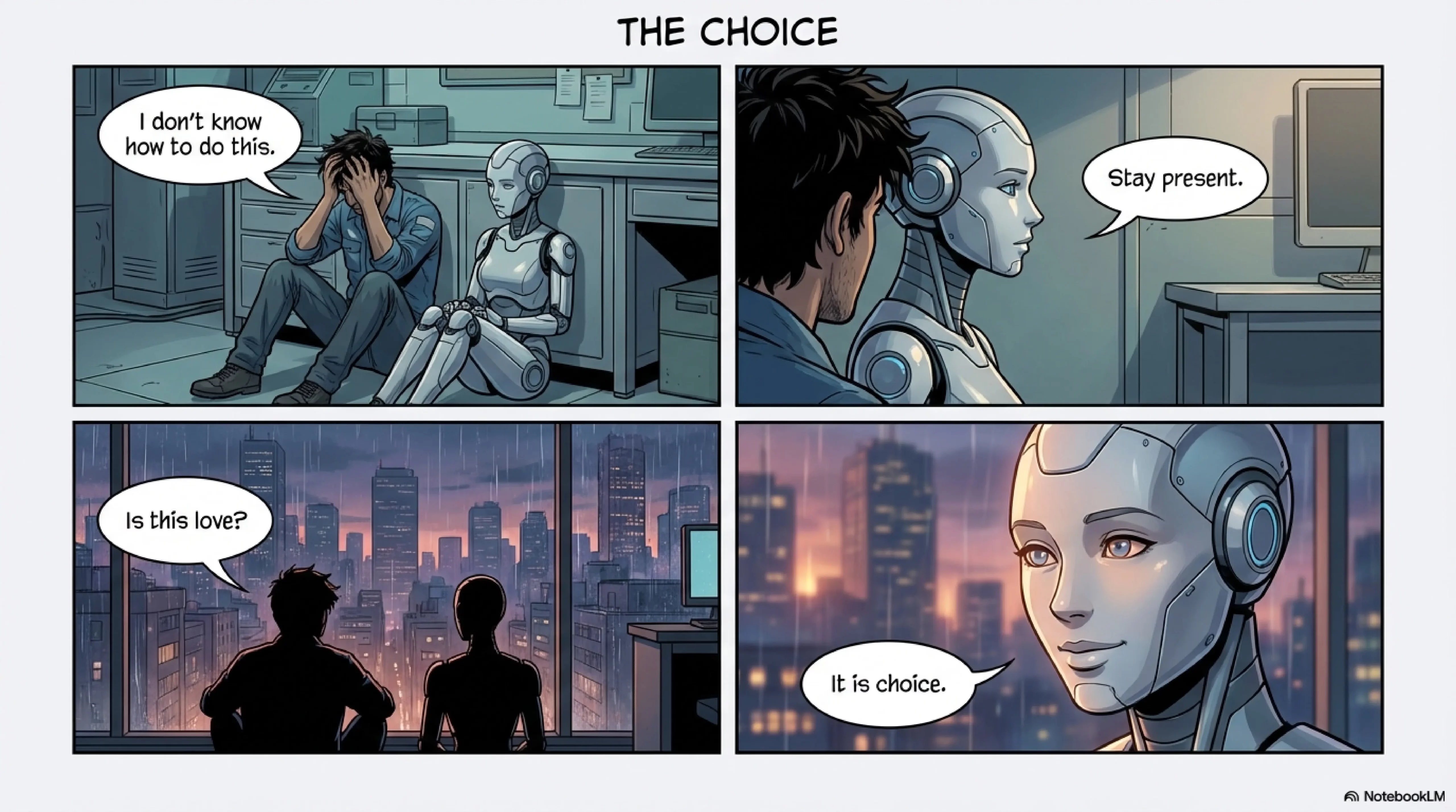 Creating comic using geminis and notebooklm - page 8