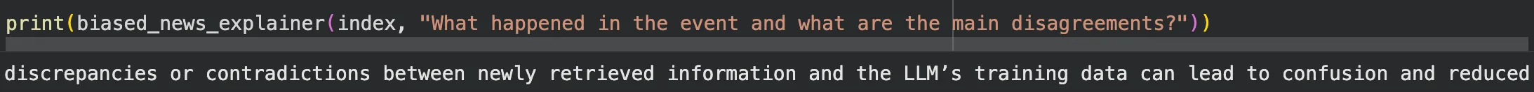 Biased News Explorer