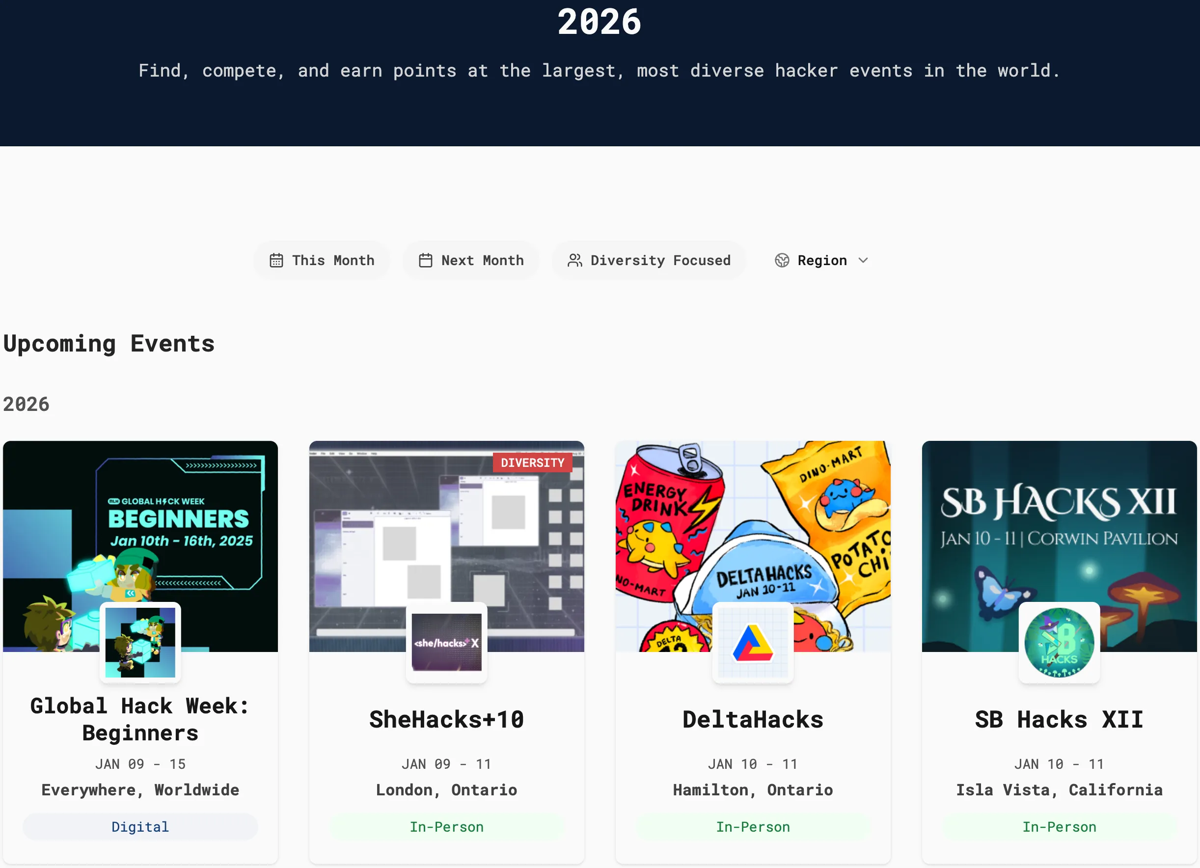 Major League Hacking Hackathon