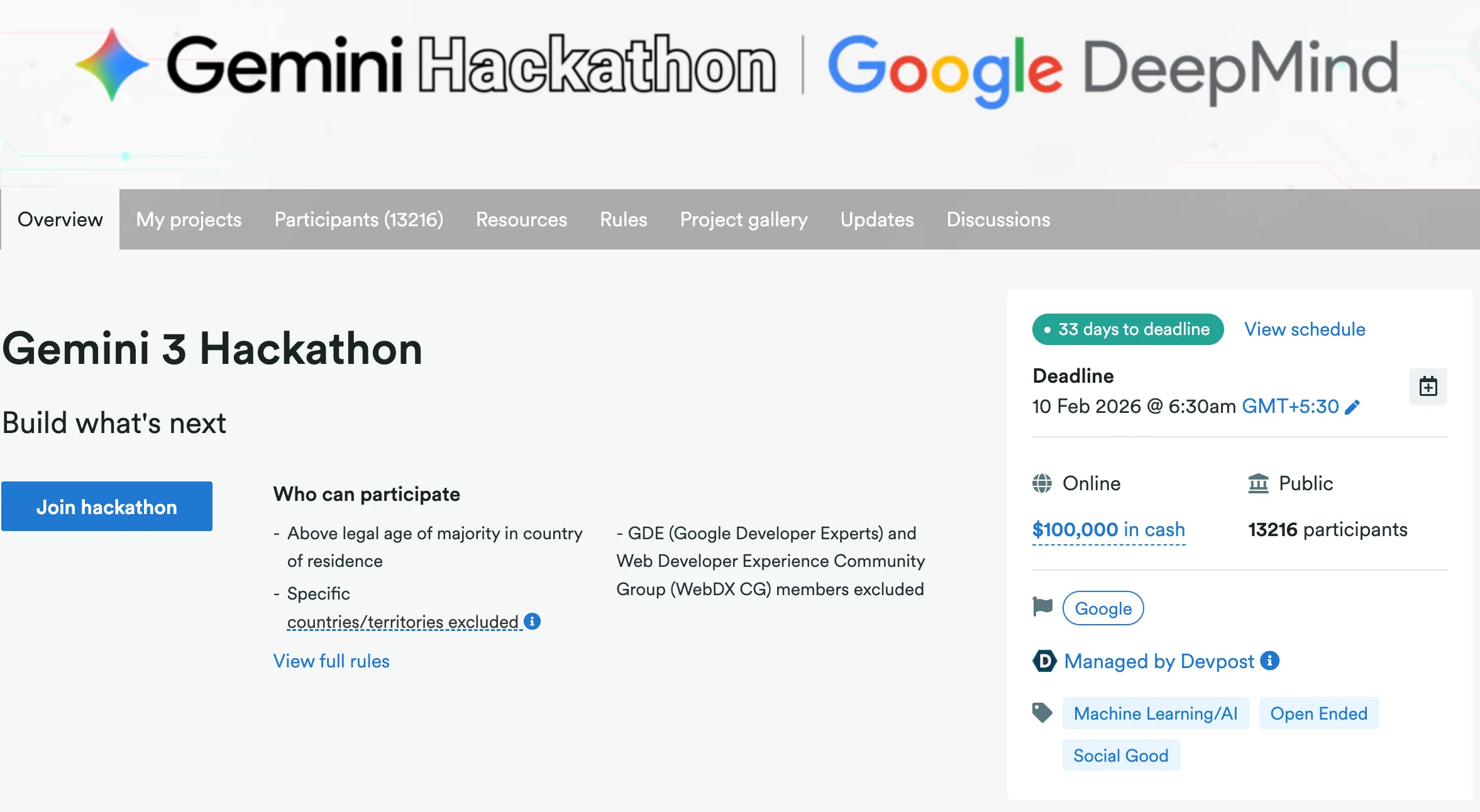 Gemini 3 Hackathon