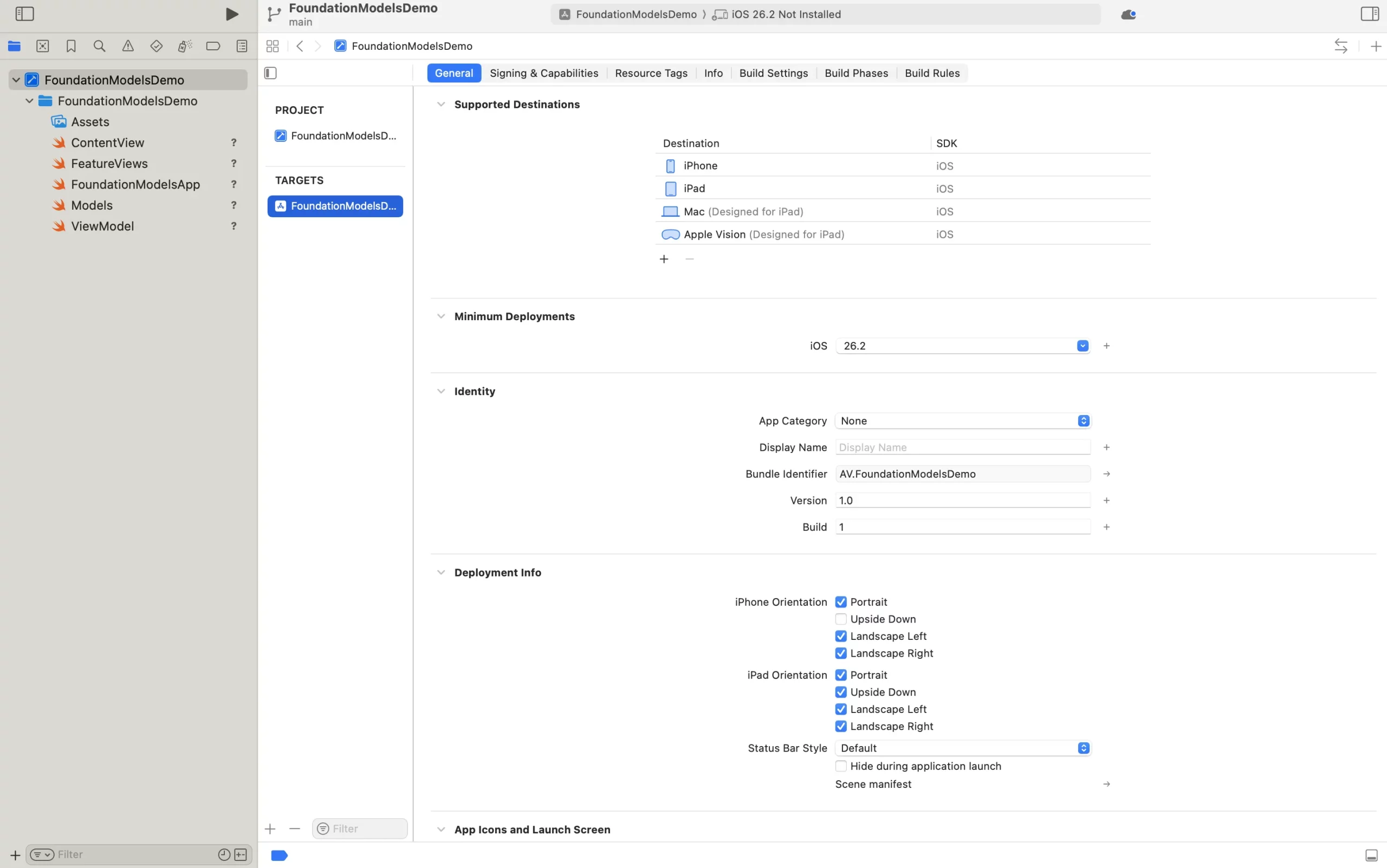 Foundational Model Framework