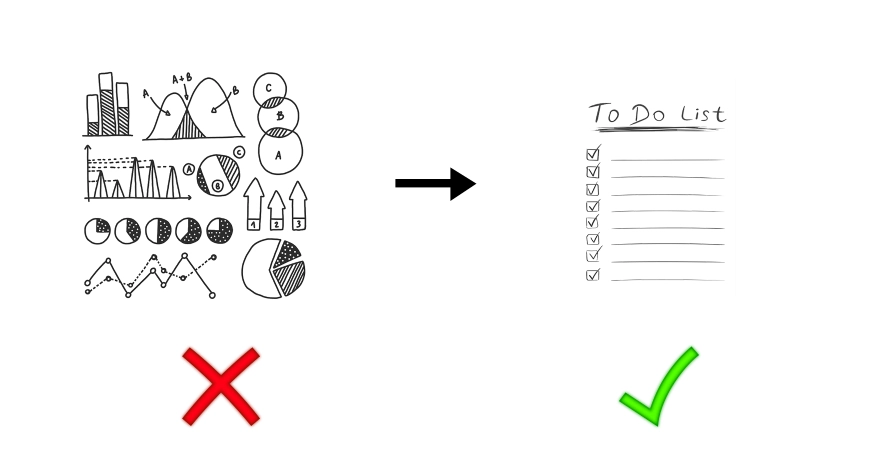 데이터 나열과 실행 목록의 비교