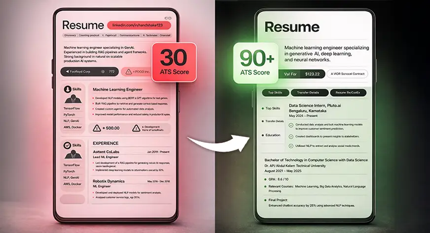 I Built a Complete AI Resume with 90+ ATS Score