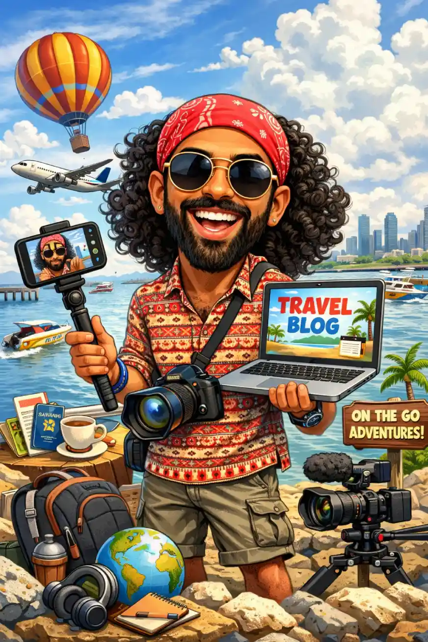 Abhirajs Karikaturbilder