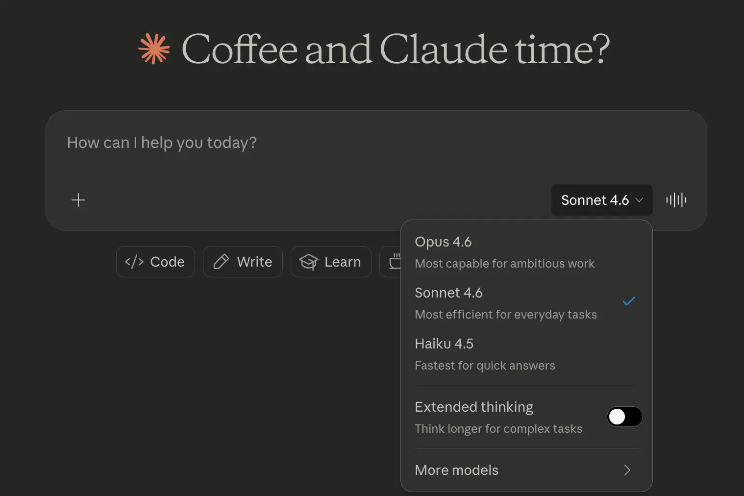 Claude Sonnet Dashboard