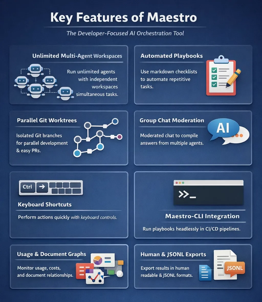 Key features of Maestro