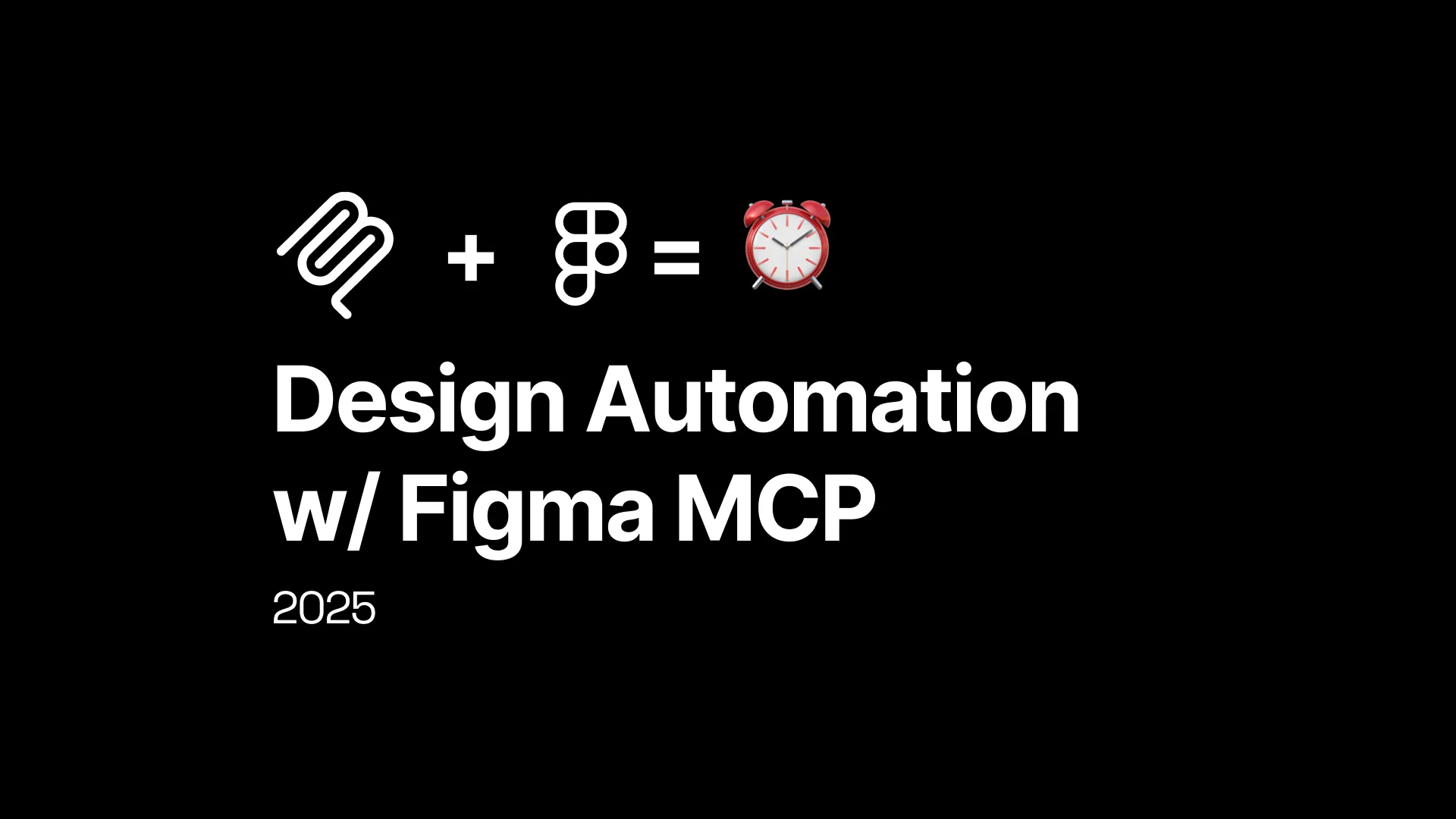 Design Automation with Figma MCP
