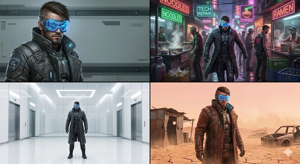 Storyboard using nano banana 2