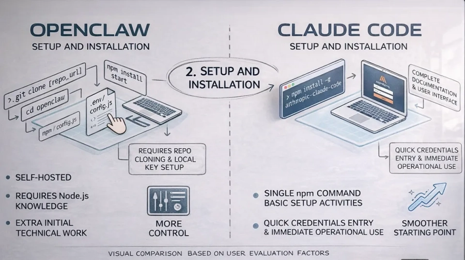OpenClaw vs Claude Code