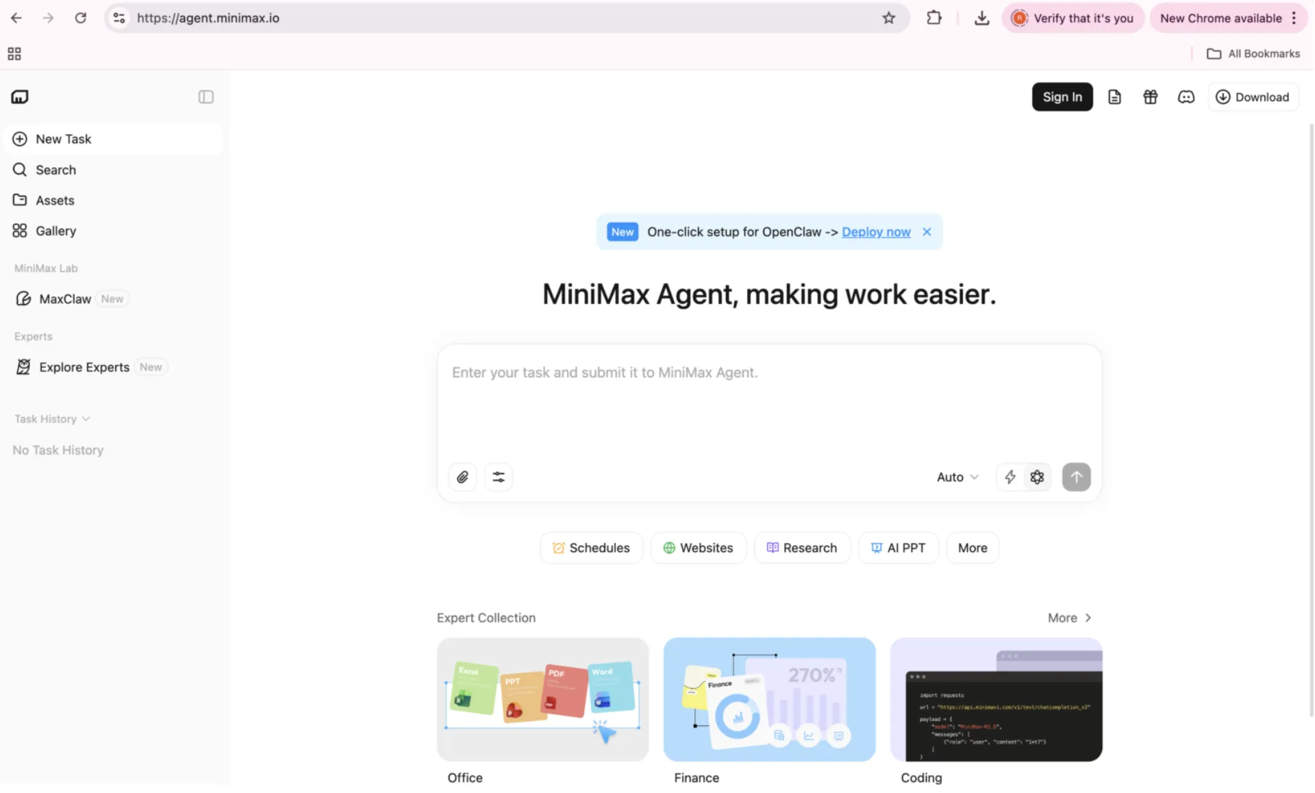 Getting started with MaxClaw