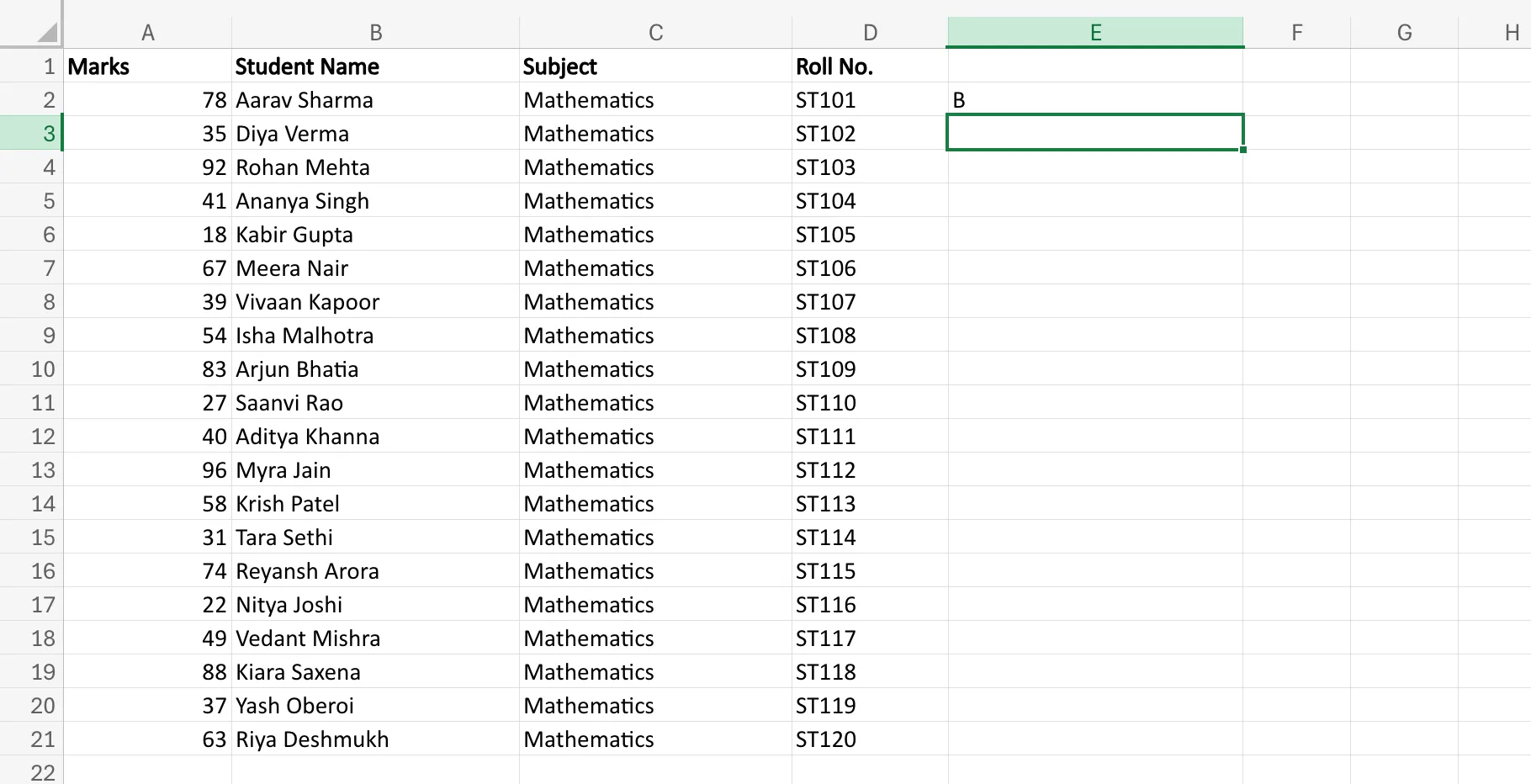 IFS Function in Excel