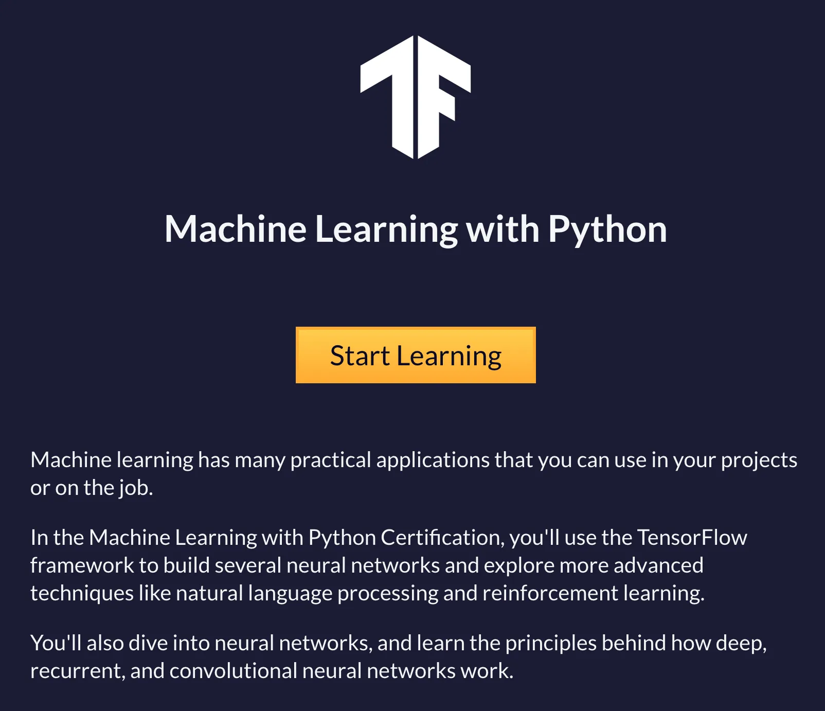 Machine Learning with Python – freeCodeCamp