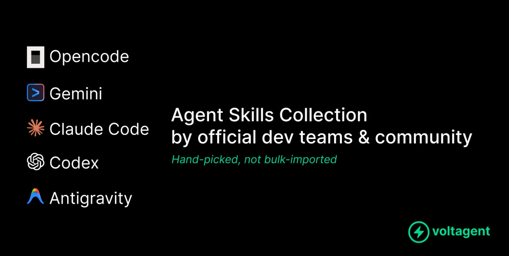 VoltAgent/awesome-agent-skills - Premium Agent Skills Collection