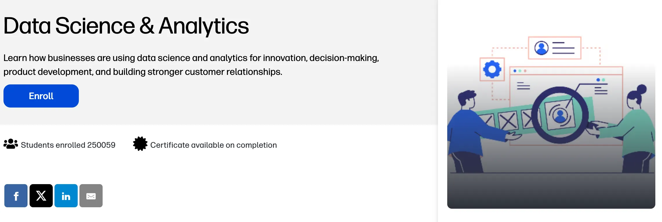 Data Analytics Course – HP LIFE 