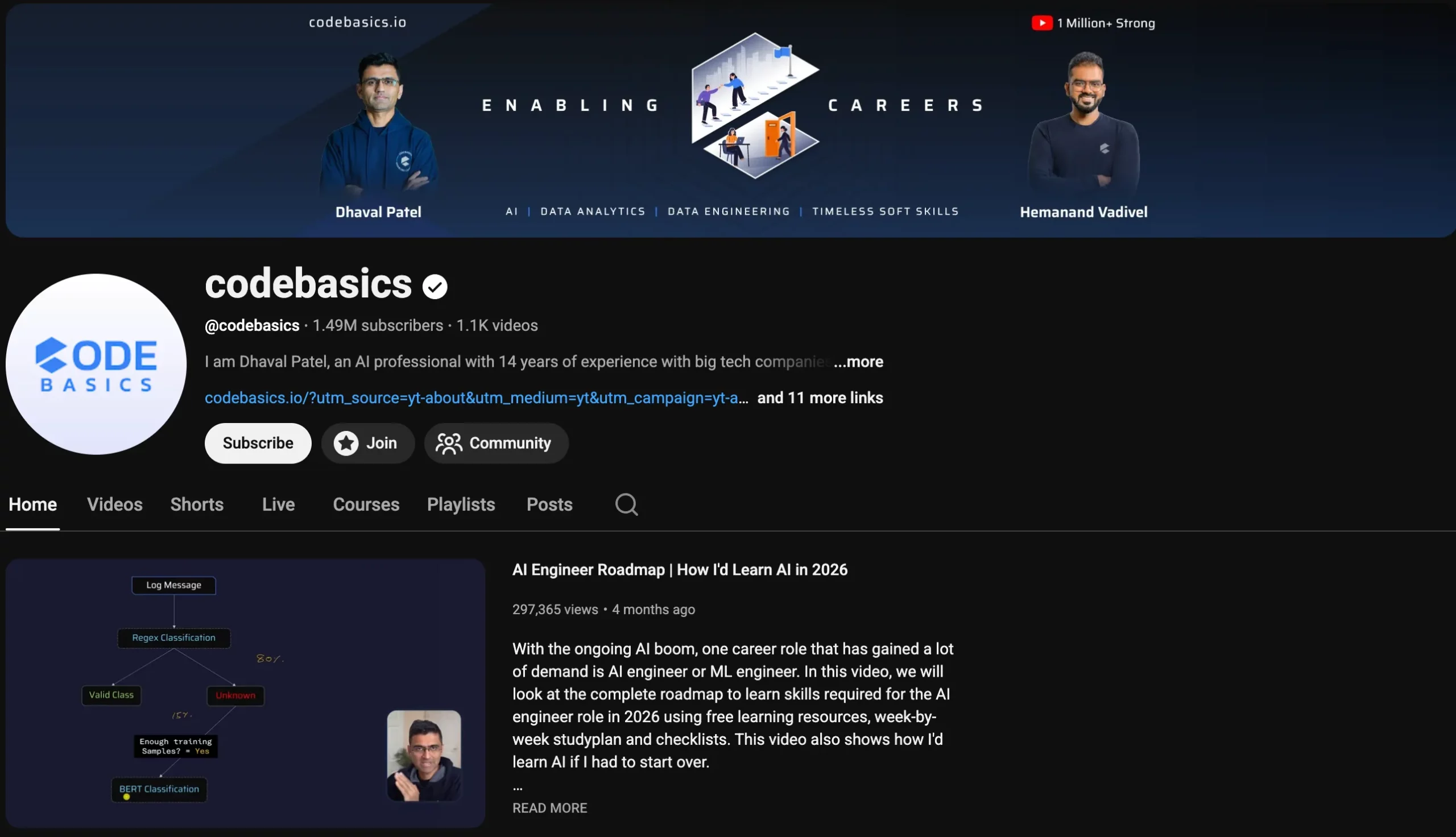 @codebasics | Practical ML and data science