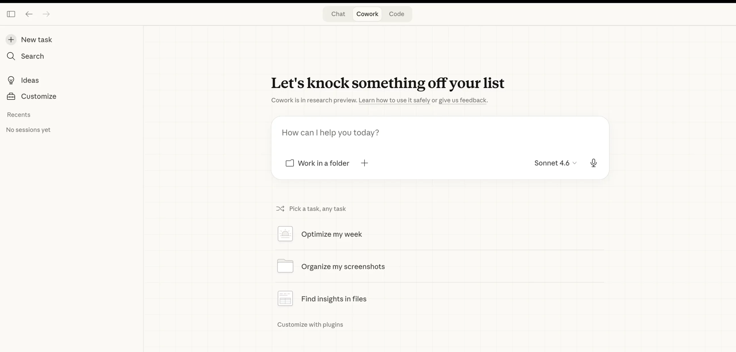 Claude Desktop Application